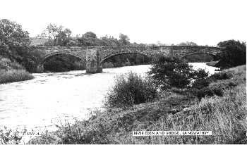 old bridge postcard