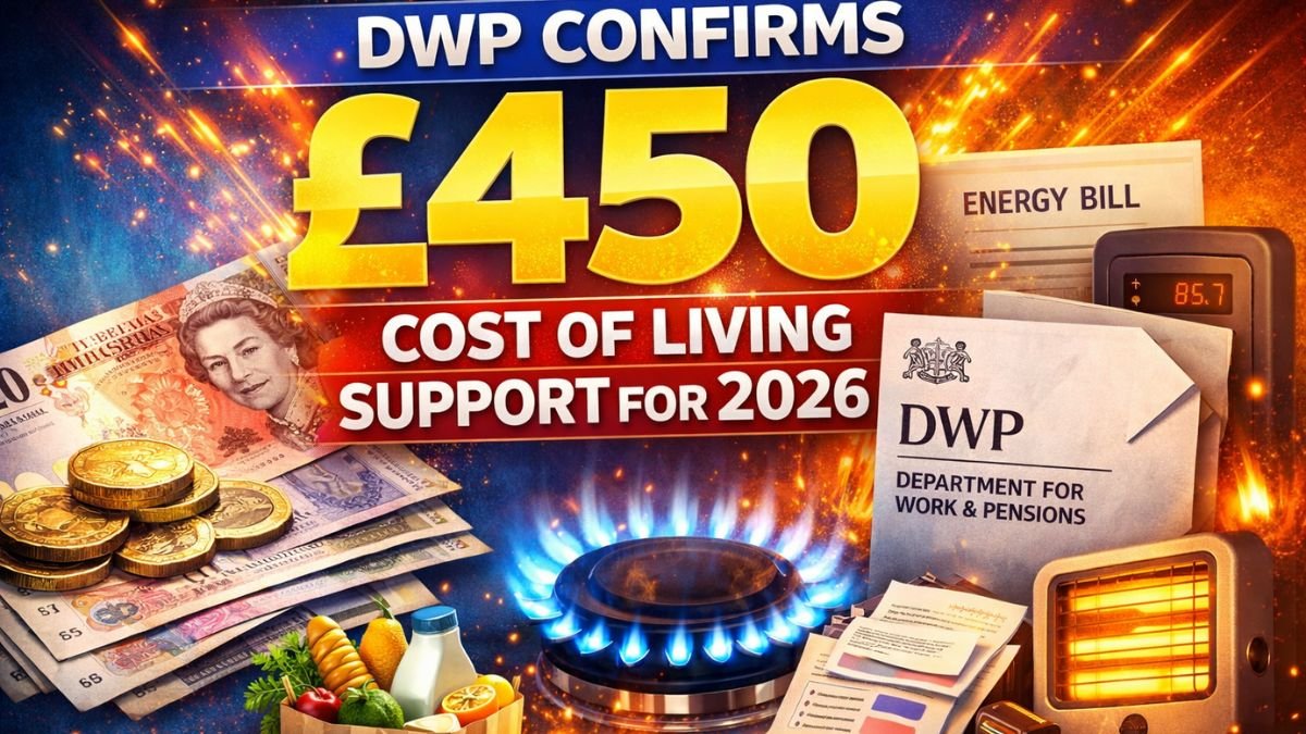 DWP Confirms Fresh £450 Cost of Living Support for 2026